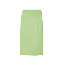 Women Satin Wrap Skirt - Mint
