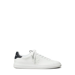 Women Double T Howell Court - White / Perfect Navy