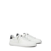 Women Double T Howell Court - White / Perfect Navy