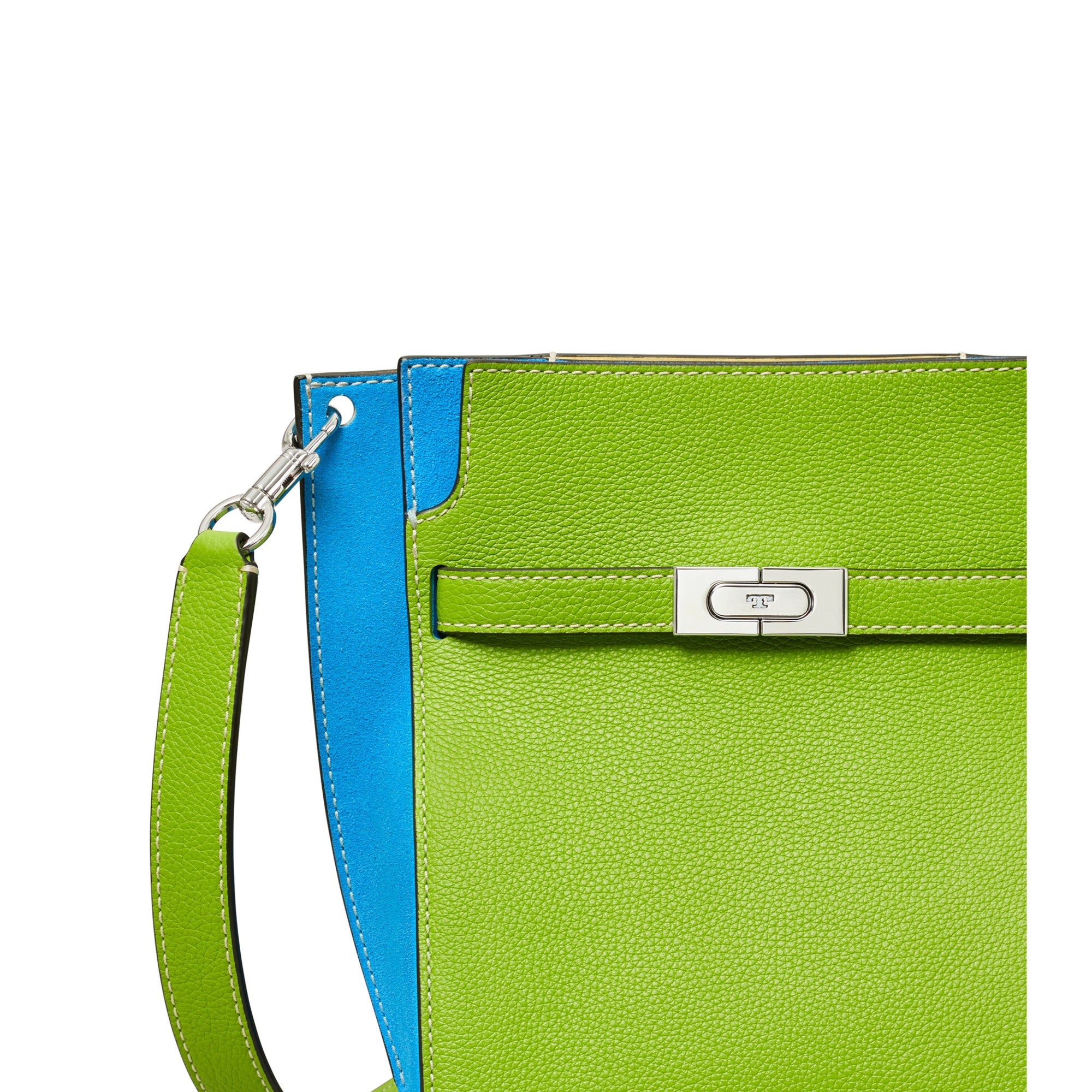 Women Lee Radziwill Pebbled Bucket Bag - Wheat Grass