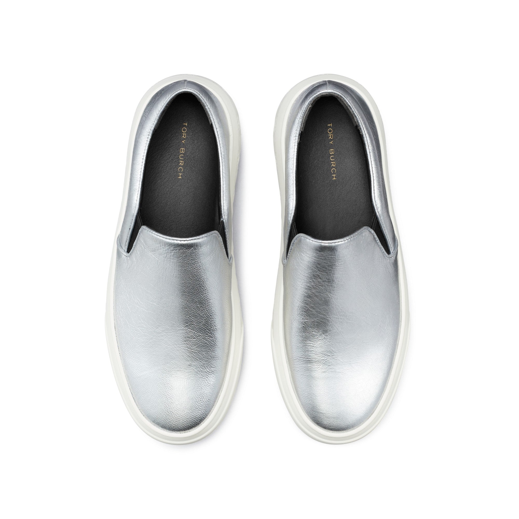Women Ladybug Slip On Sneaker - Silver