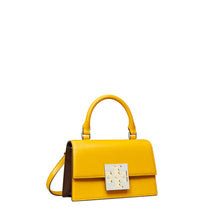 Women Bon Bon Colorblock Mini Top-Handle Bag - Golden Crest