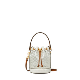 Women T Monogram Tpu Mini Bucket Bag - Clear