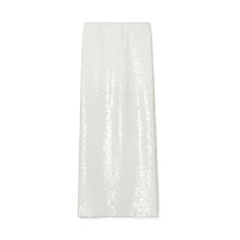 Women Sequin Skirt - White