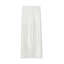 Women Sequin Skirt - White