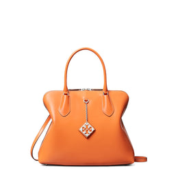 Women Polished Swing Bag - Carrot