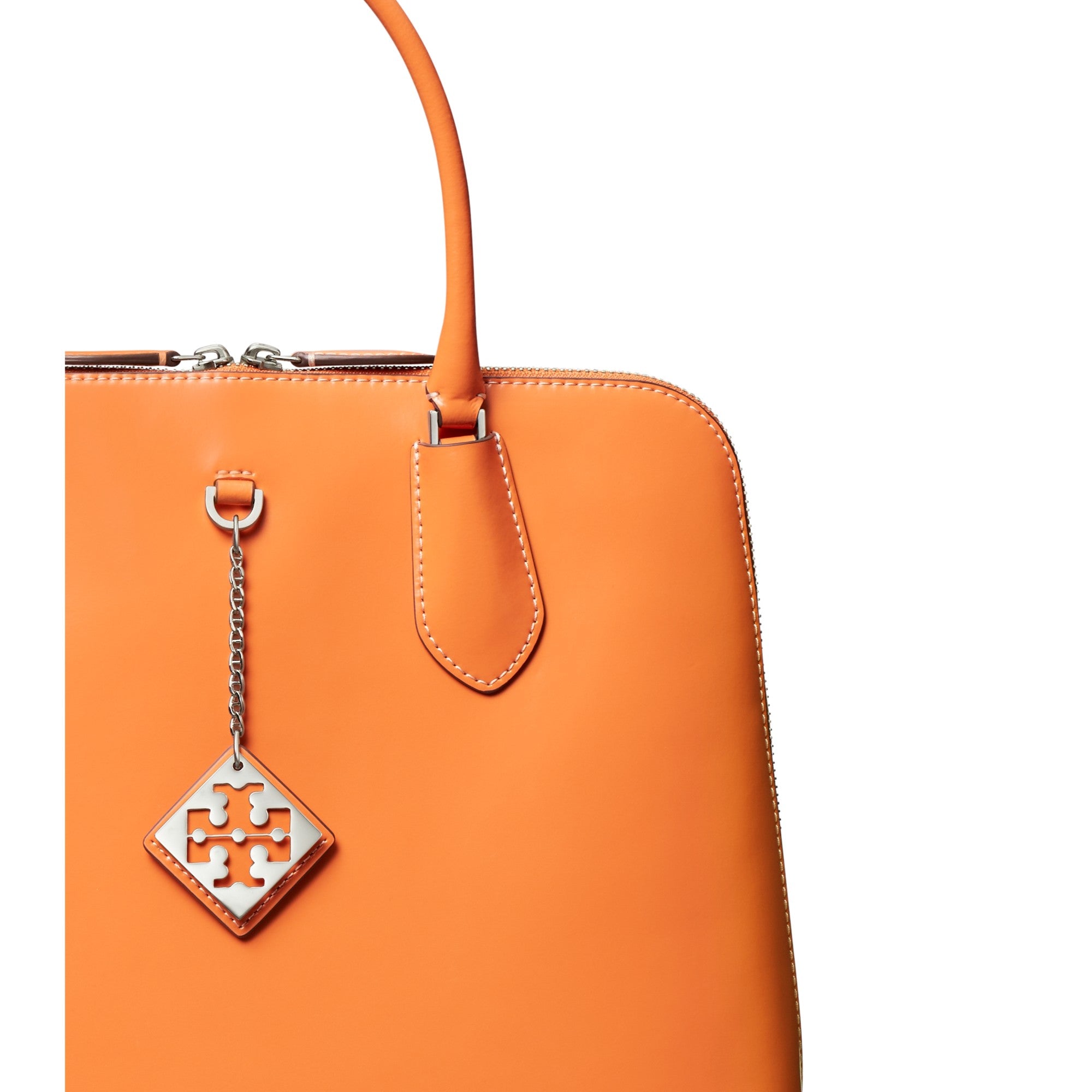 Women Polished Swing Bag - Carrot