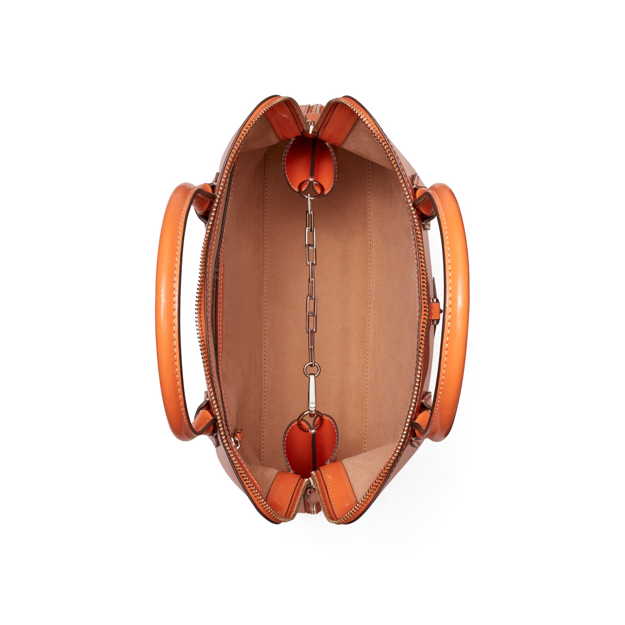 Women Polished Swing Bag - Carrot