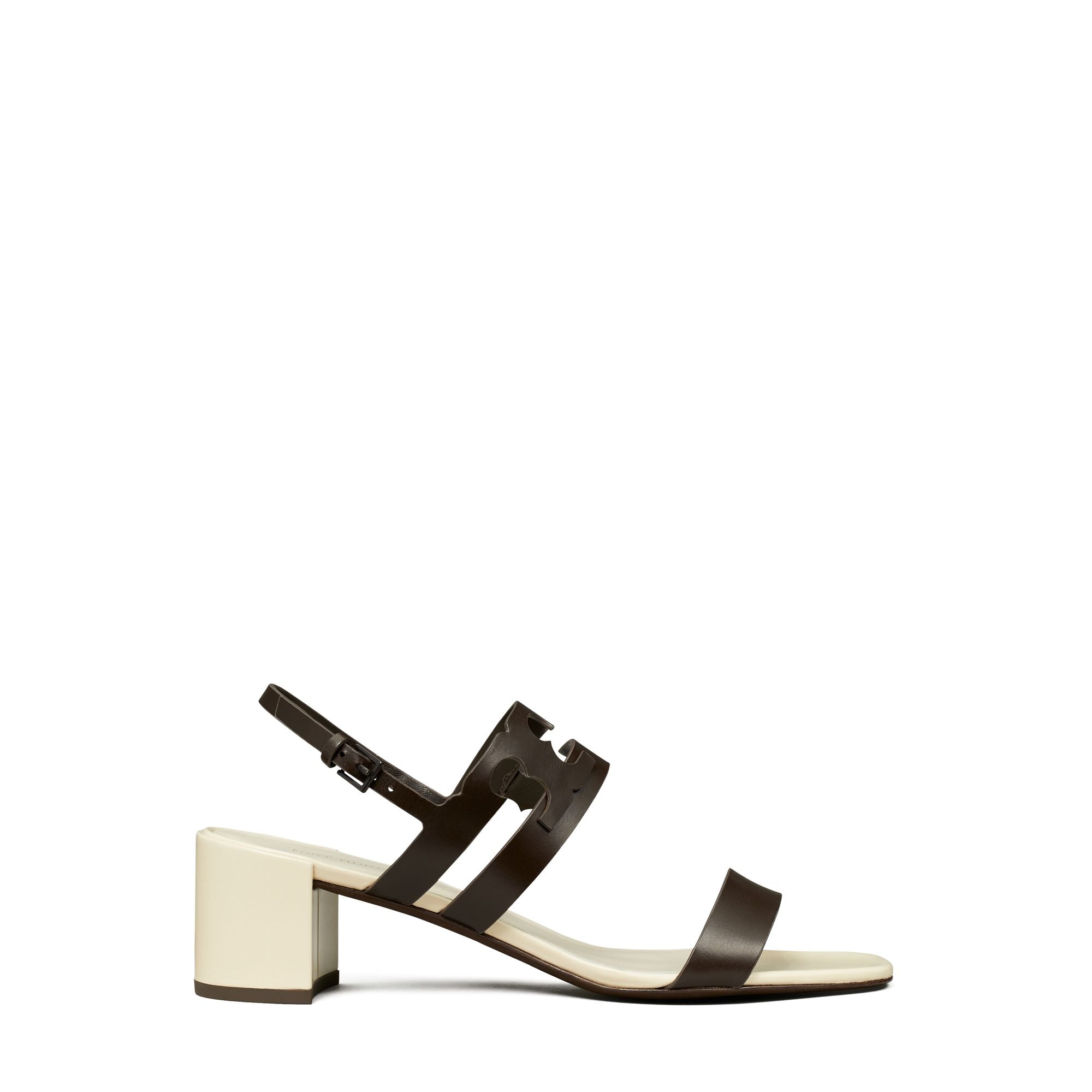 Women Ines Cage Heel Sandal 50Mm - Cocoa / Light Cream