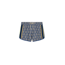Women Tech Knit Jacquard Short - Windsor Haze Racquets