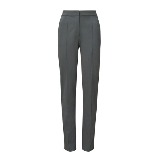 Women Stretch Faille Pant - Dark Charcoal