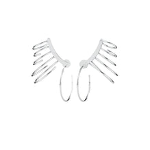 Women Pierced Ear Cuff - Silver