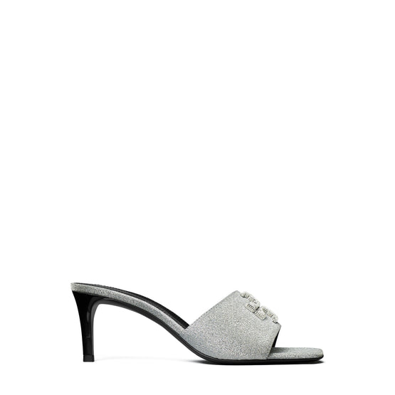 Women Eleanor Pave Mule Sandal 65Mm - Diamond / Perfect Black