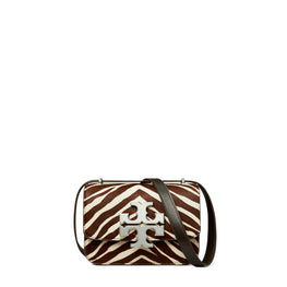 Women Eleanor Zebra Haircalf Small Convertible Shoulder Bag - Multi