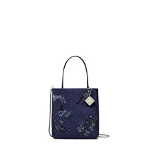 Women Midnight Embellished Mini Tote - Tory Navy