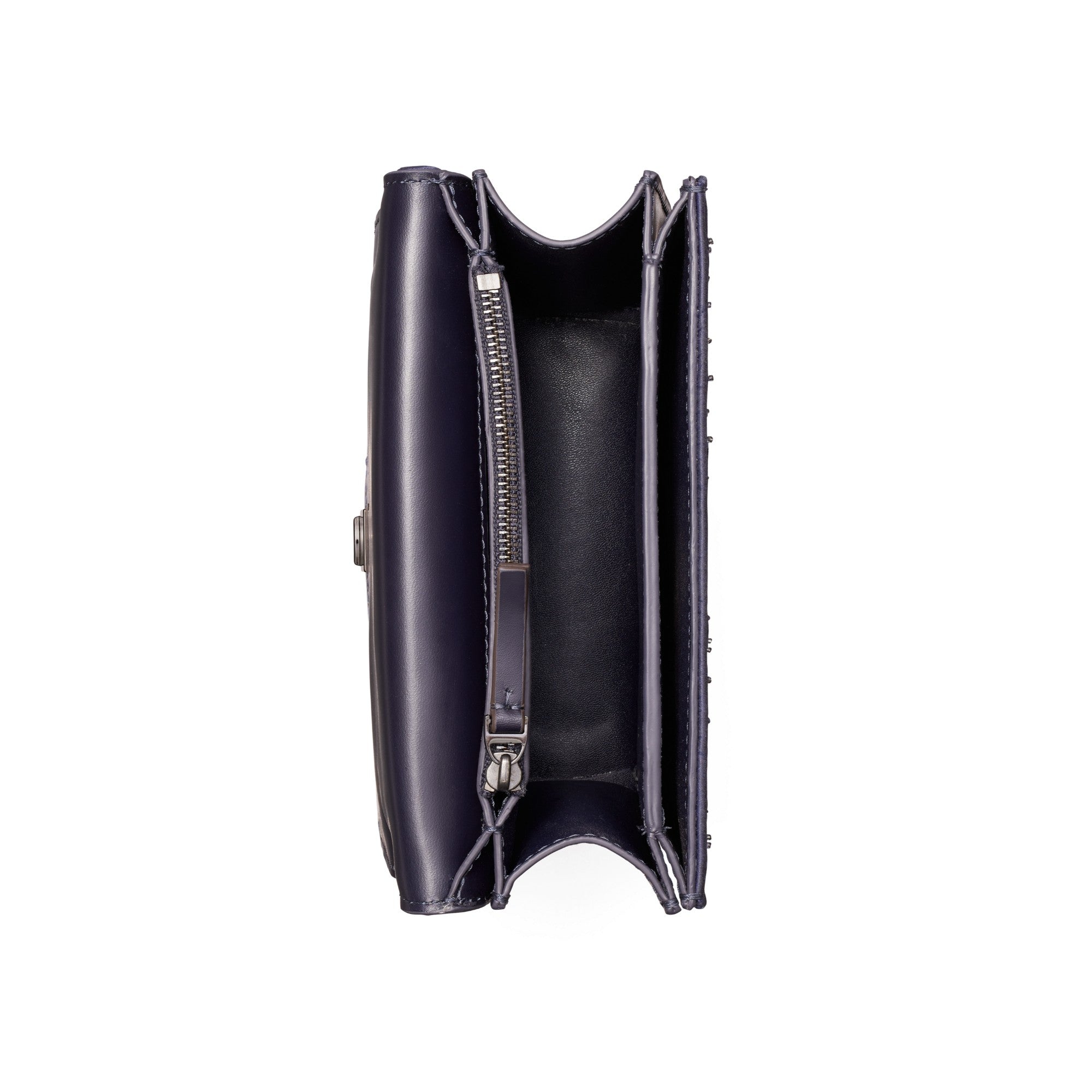 Women Eleanor Embellished Satin Small Convertible Shoulder Bag - Tory Navy