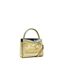 Women Lee Radziwill Metallic Petite Double Bag - 18 Kt Gold