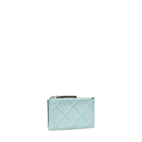 Women Fleming Zip Card Case - Mist