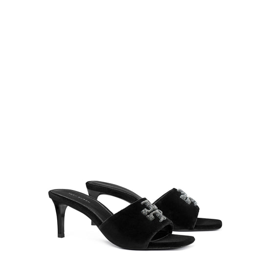 Women Eleanor Pave Mule Sandal 65Mm - Perfect Black
