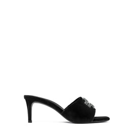 Women Eleanor Pave Mule Sandal 65Mm - Perfect Black