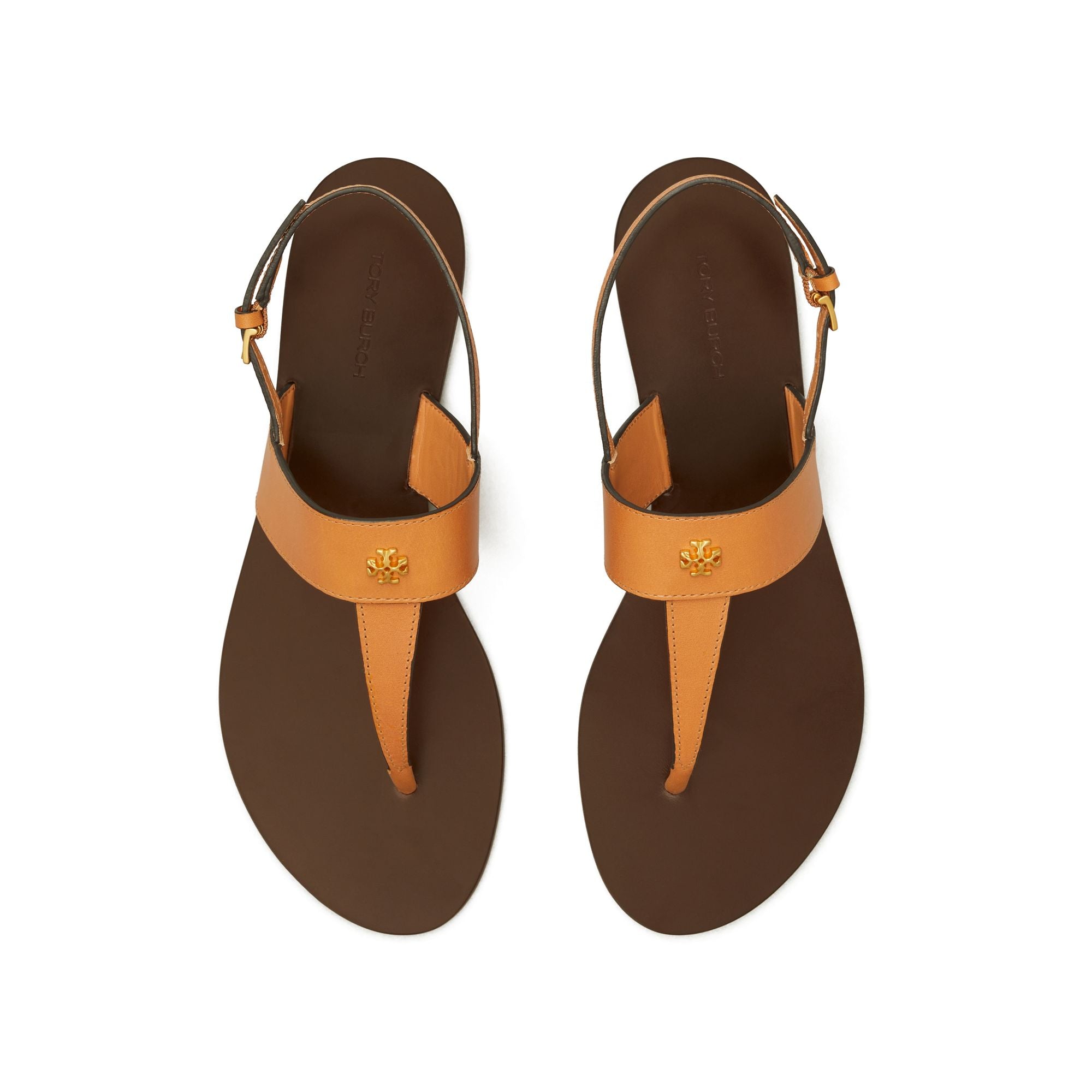 Women Capri Thong Sandal - Brandy