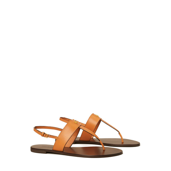 Women Capri Thong Sandal - Brandy
