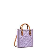 Women T Monogram Puffy  Mini N/S Tote - Lavender
