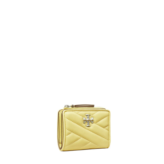 Women Kira Chevron Bi-Fold Wallet - Pastel Yellow