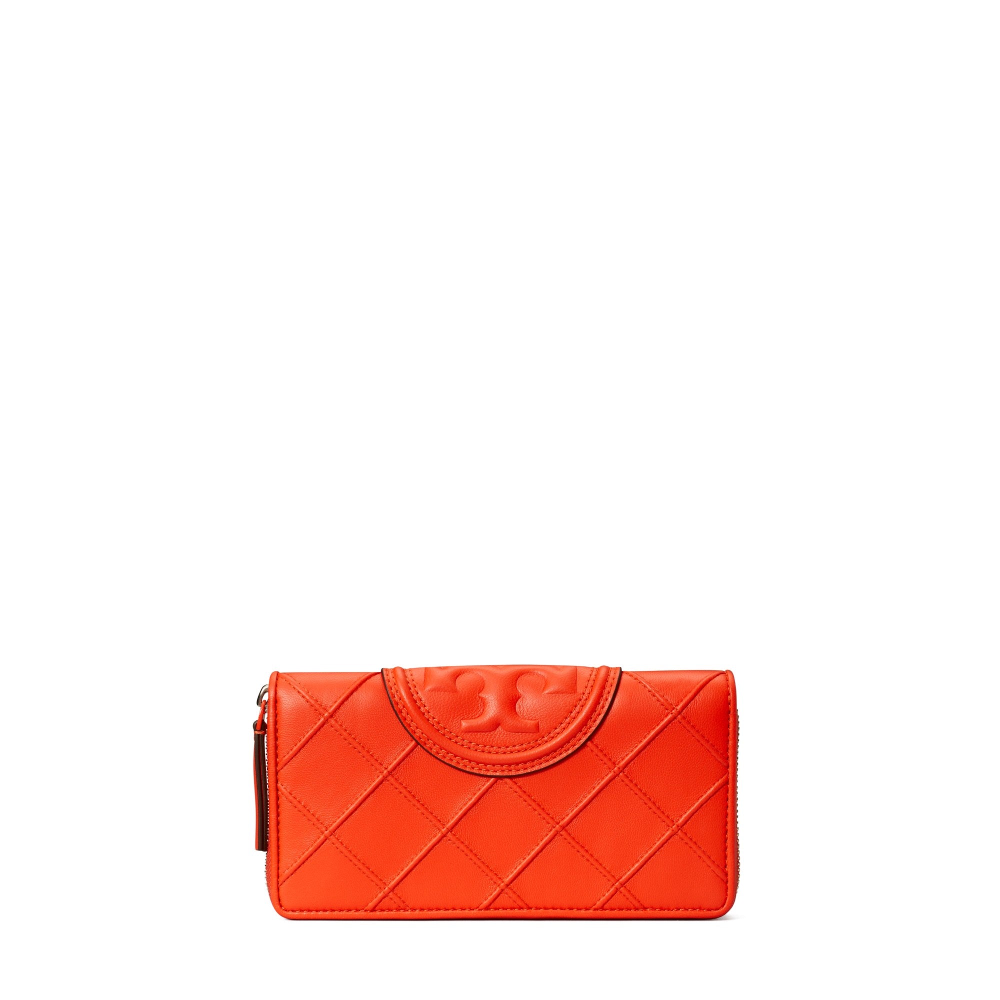 Women Fleming Soft Zip Continental Wallet - Sour Cherry