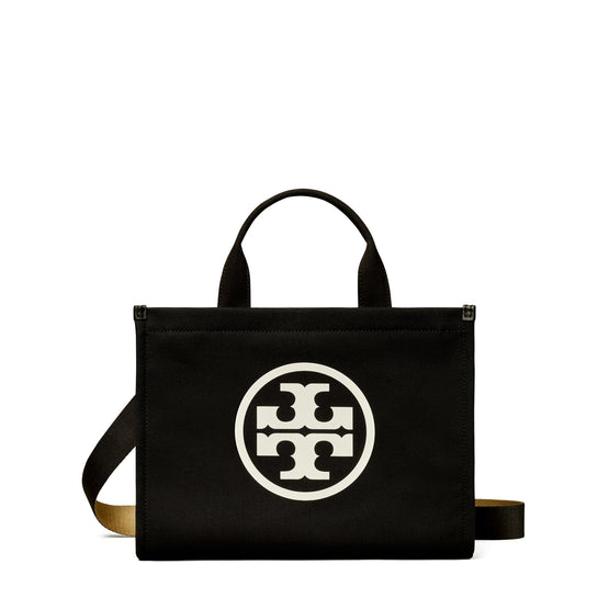Women Ella Canvas Small Tote - Black