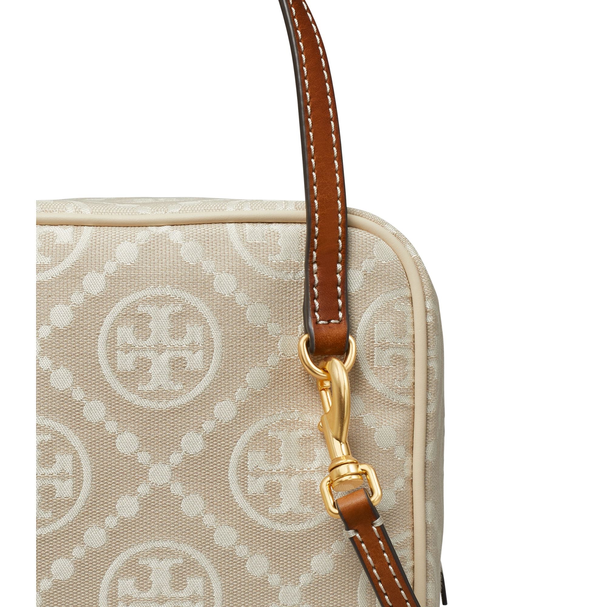 Women T Monogram Jacquard Cube - Ivory