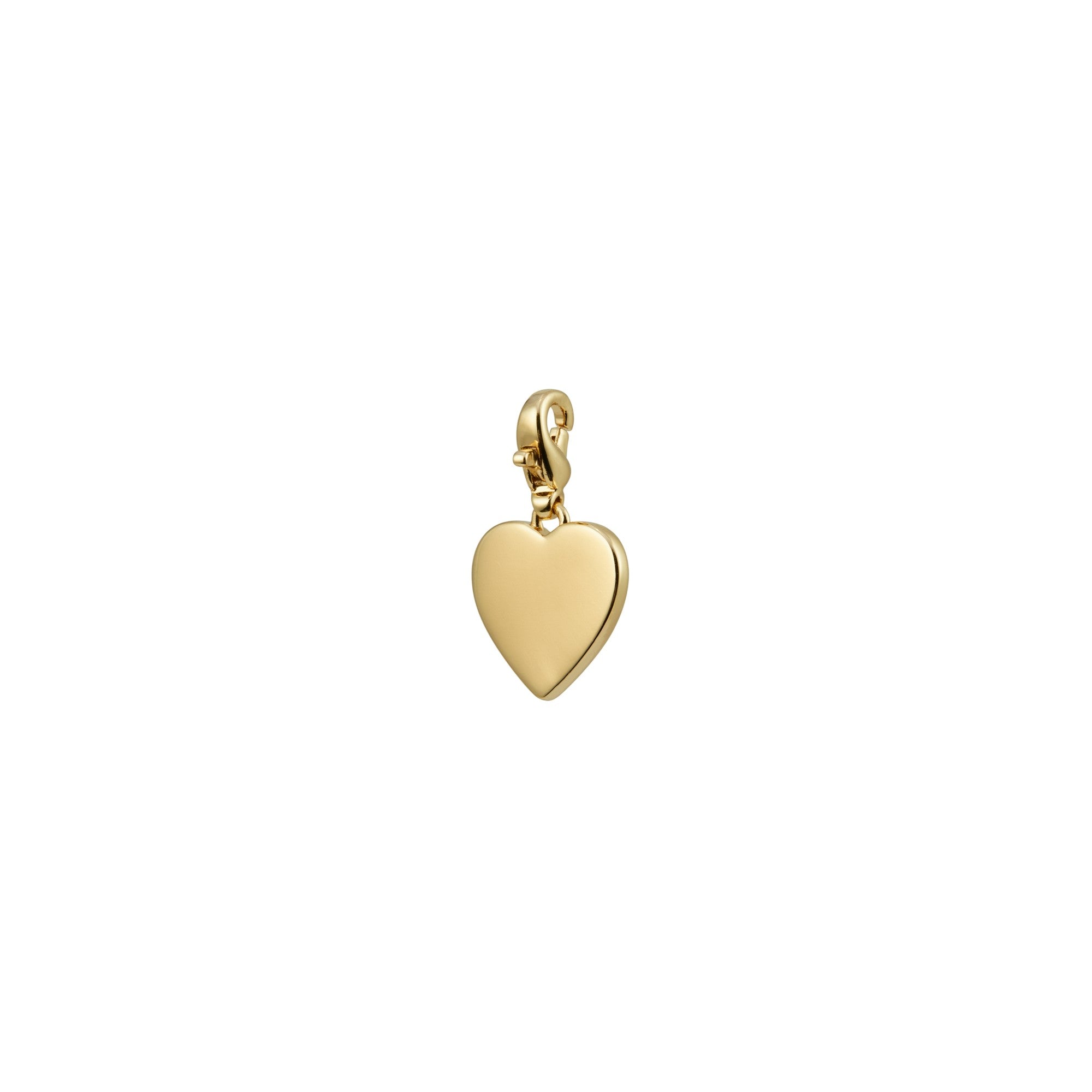 Women Heart Charm - Tory Gold