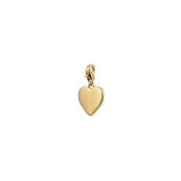 Women Heart Charm - Tory Gold