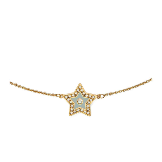 Women Kira Star Pendant Necklace - Tory Gold / Gray Mist / Crystal