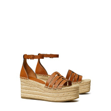 Women Ines Cage Wedge Espadrille 80Mm - Bourbon