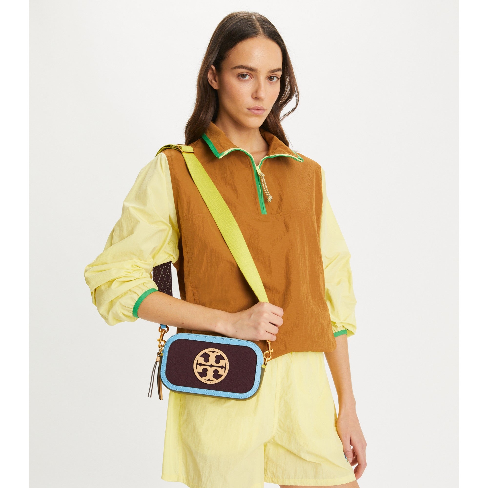 Women Miller Canvas Mini Crossbody Bag - Midnight Wine