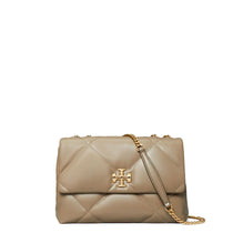 Women Kira Diamond Quilt Convertible Shoulder Bag - Taupe Oak