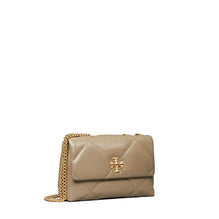 Women Kira Diamond Quilt Small Convertible Shoulder Bag - Taupe Oak