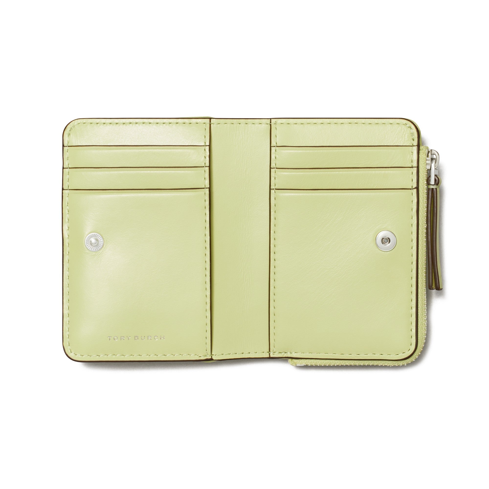 Women Kira Diamond Quilt Bi-Fold Wallet - Pear