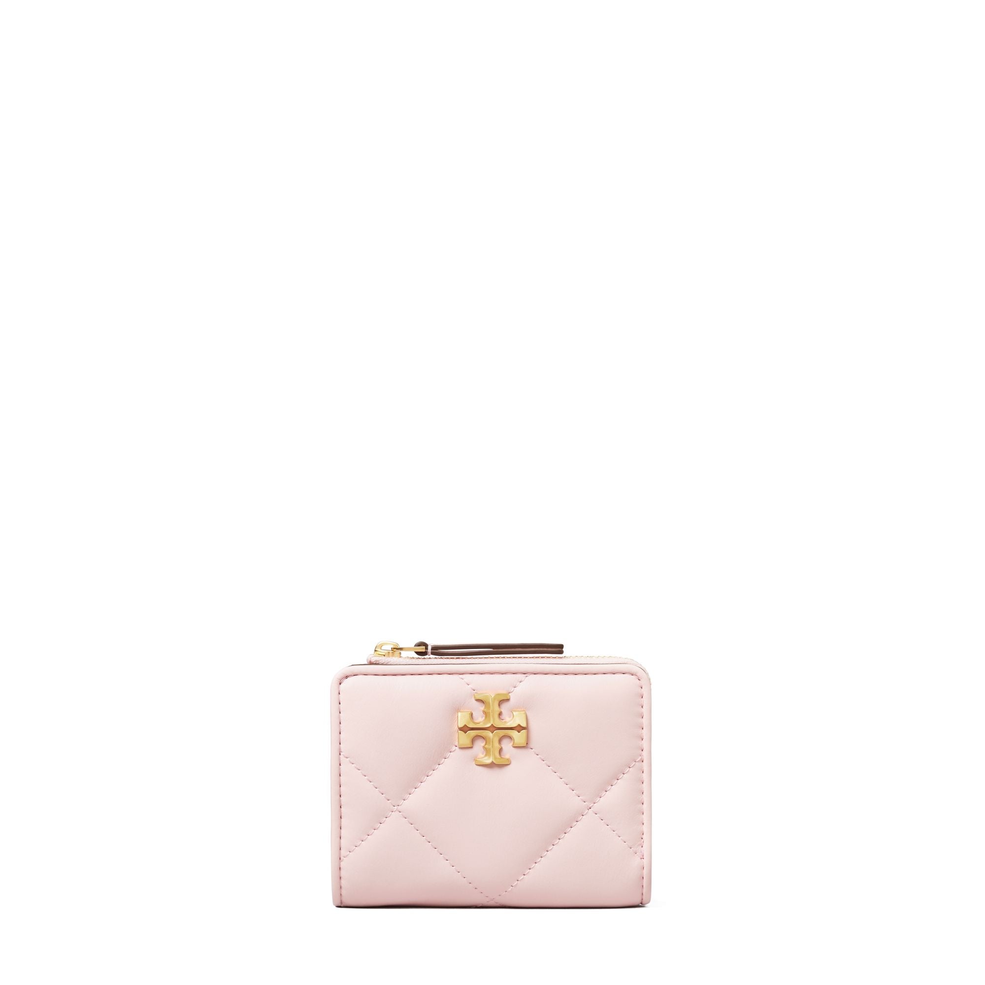 Women Kira Diamond Quilt Bi-Fold Wallet - Rose Salt