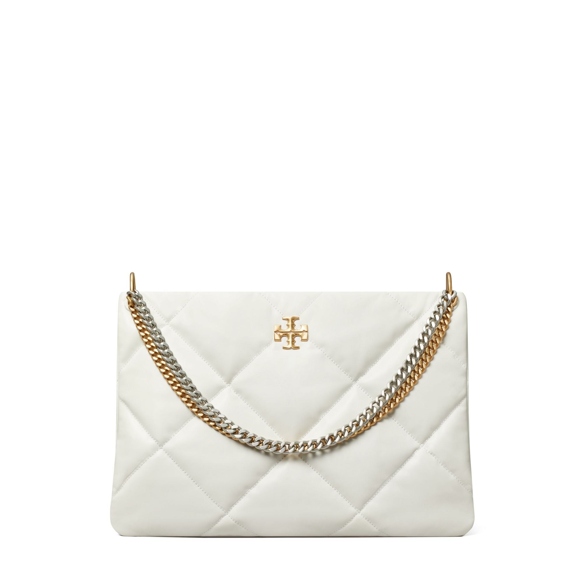 Women Kira Diamond Quilt Hobo - Blanc