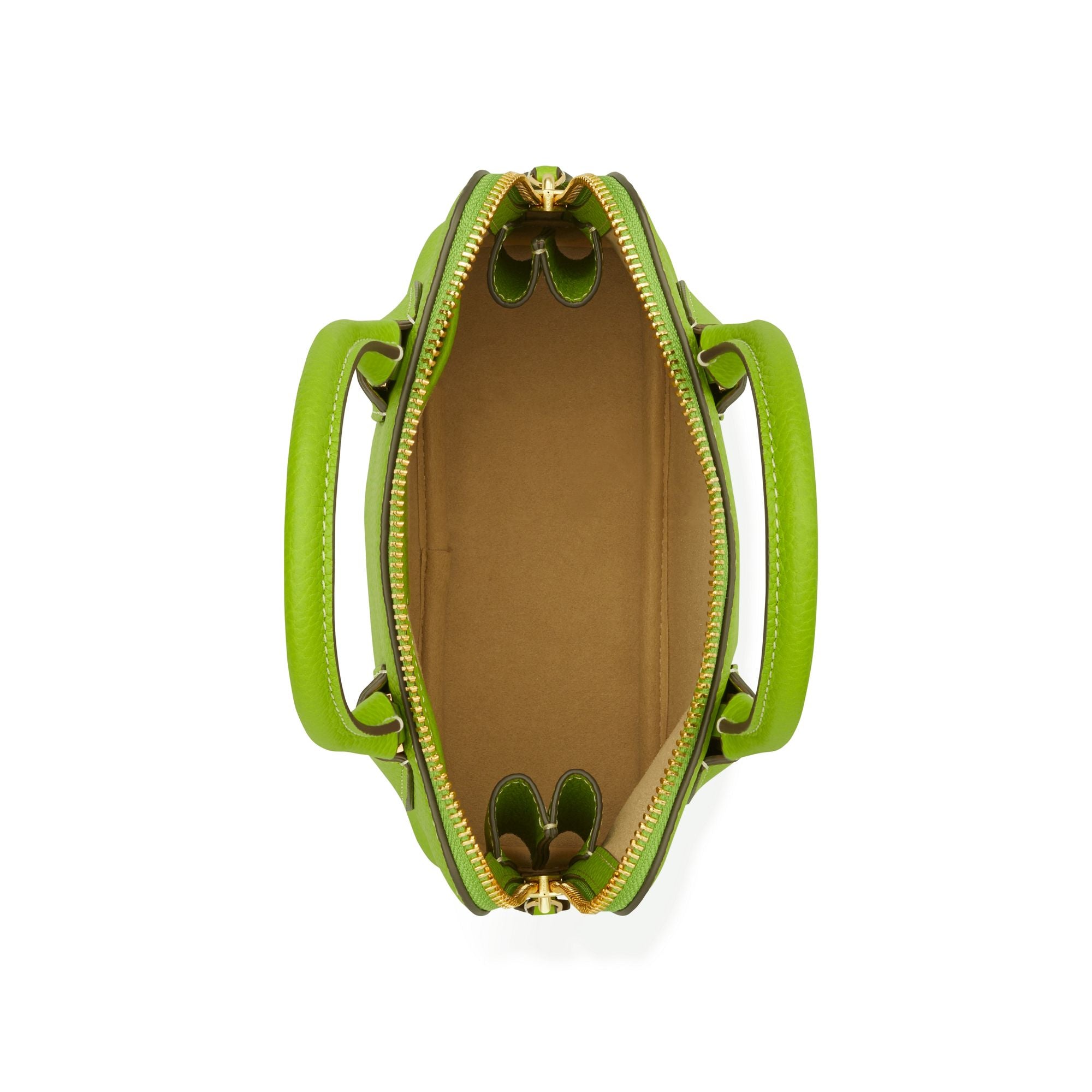 Women Mini Pebbled Swing Bag - Wheat Grass