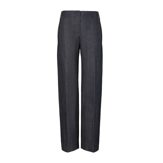 Women Selvedge Denim - Dark Indigo