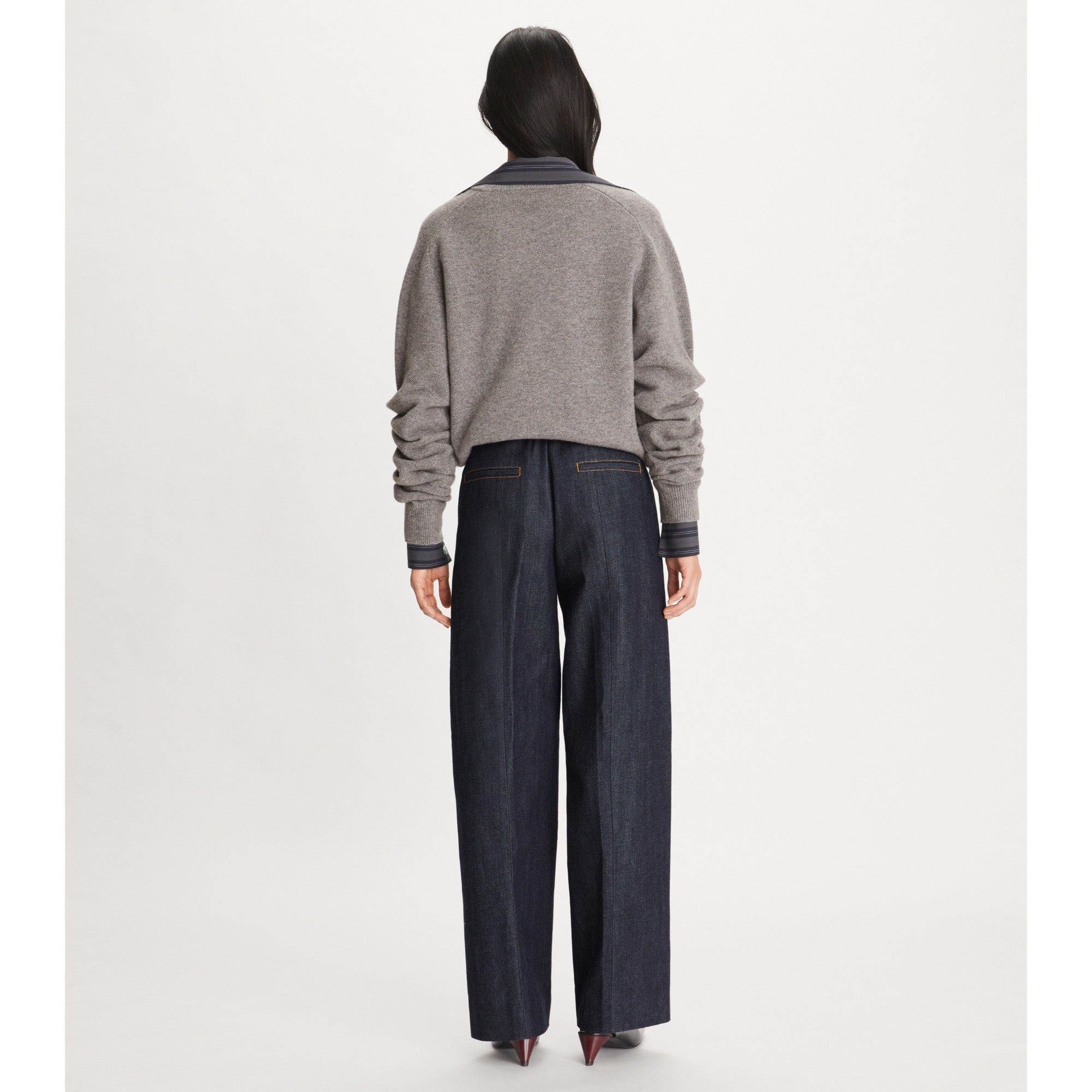 Women Selvedge Denim - Dark Indigo