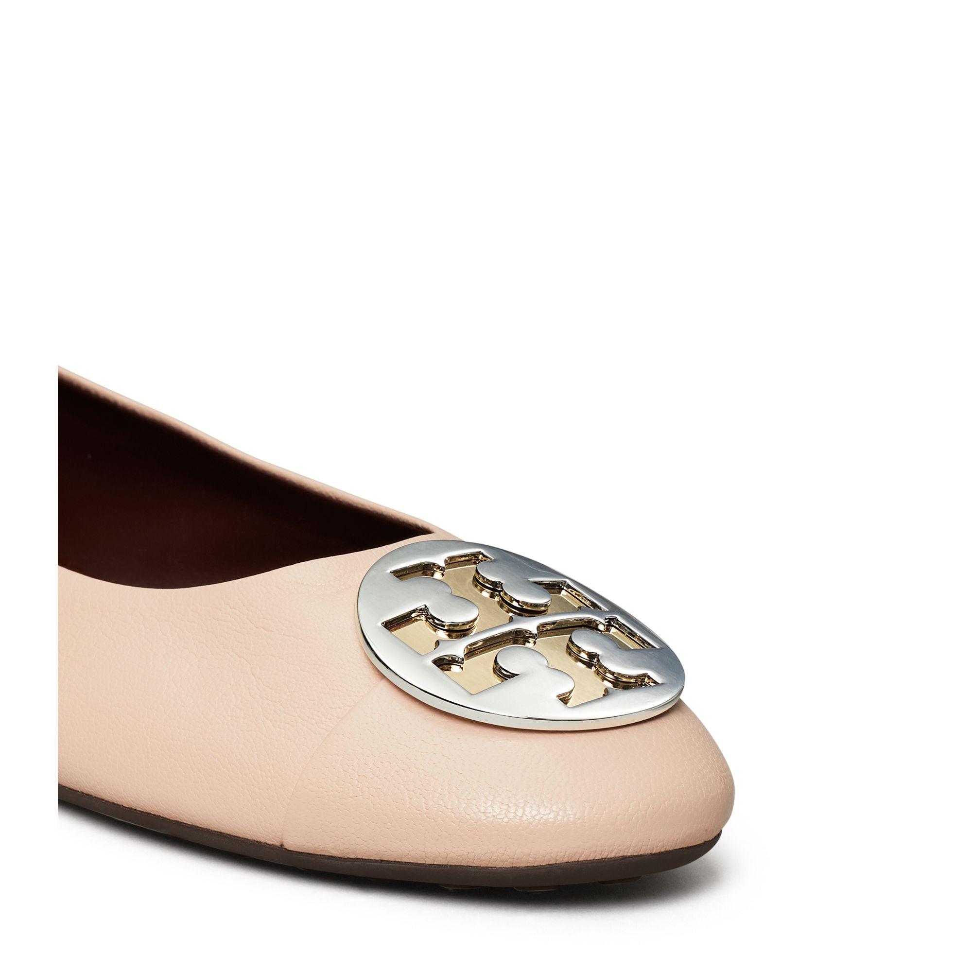 Women Claire Cap-Toe Ballet - Rose Pink / Gold / Silver