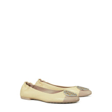 Women Claire Cap-Toe Ballet - Lemon Swirl / Stone Gray