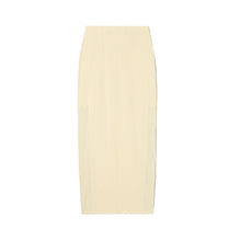 Women Mesh Skirt - Ivory Mesh
