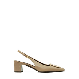 Women Georgia Slingback 55Mm - Ecru