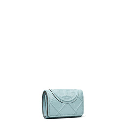 Women Fleming Soft Small Flap Wallet - Mist