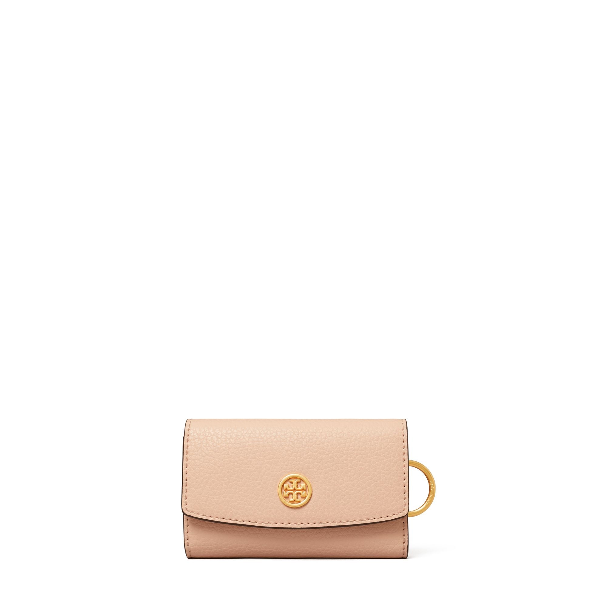 Women Robinson Pebbled Key Case - Goan Sand